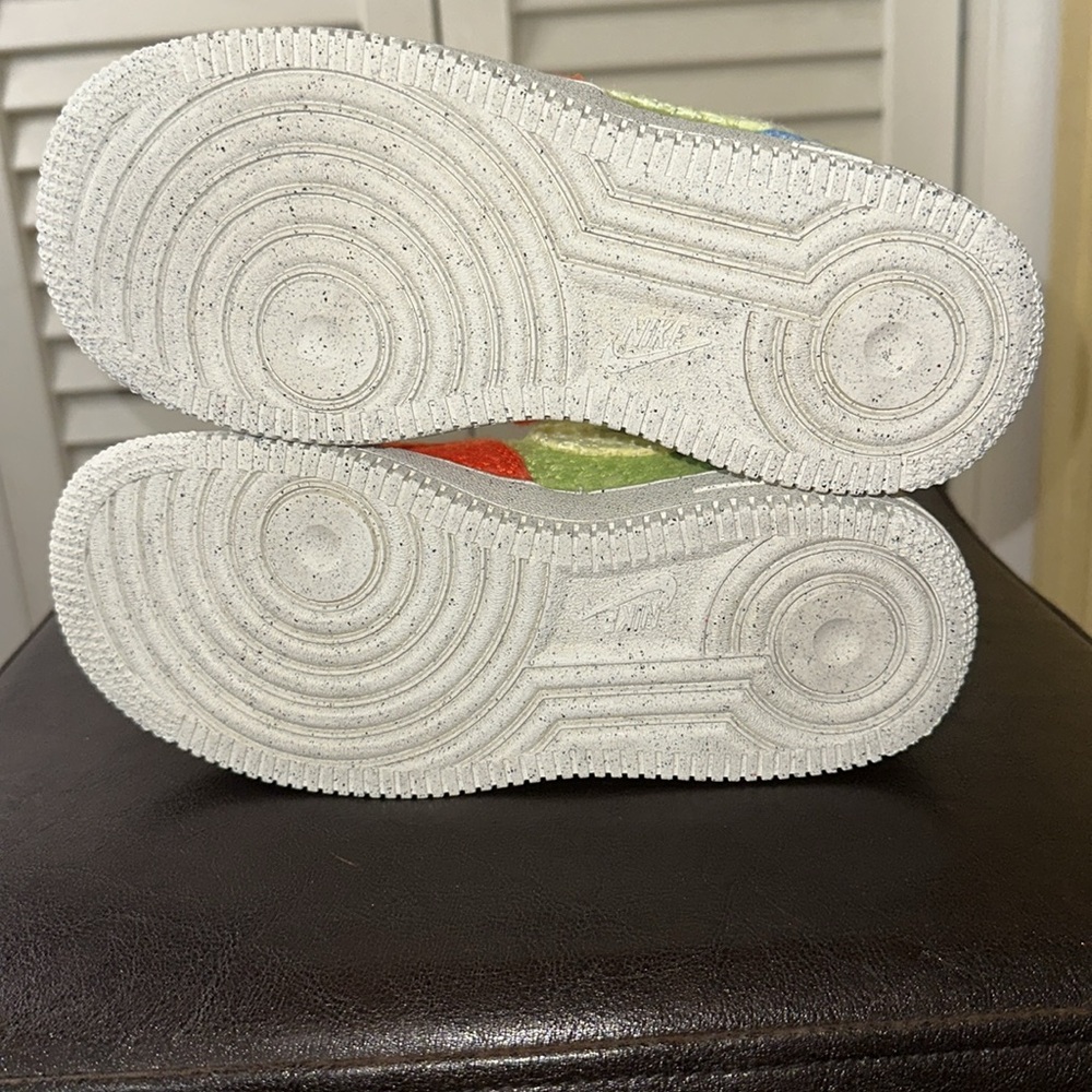 Kids Nike Air Force 1 Low Next Nature “Hemp-Multi”… - Picture 9 of 9